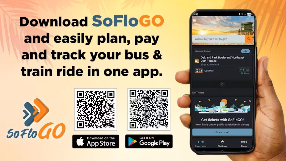 SoFloGO App Connects Four Transit Systems Across South Florida